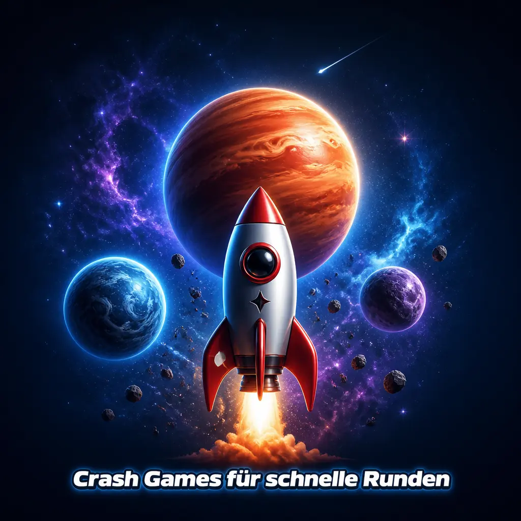 Crash-Spiele im mobilen Casino mit steigendem Multiplikator und Auszahlungsbutton