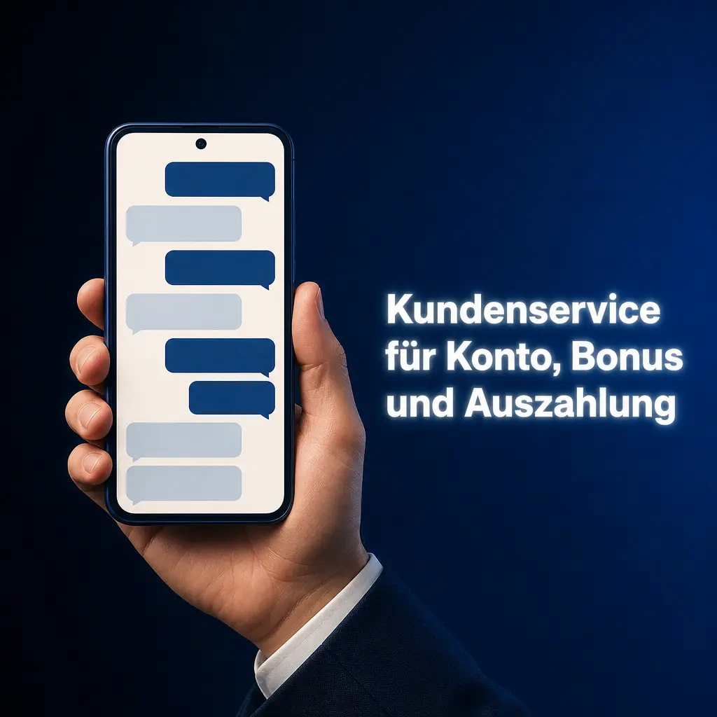Kundenservice 2026 für Konto, Bonus, Einzahlung und Auszahlung mit Live-Chat, E-Mail und Hilfezentrum