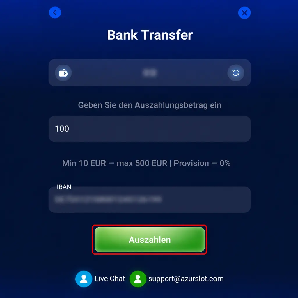 Schritt-für-Schritt-Anleitung zur Auszahlung von Gewinnen auf dem Bildschirm